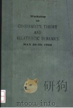 CONSTRAINT'S THEORY AND RELATIVISTIC DYNAMICS PDF电子版封面 9971501821 G.LONGHI L.LUSANNA