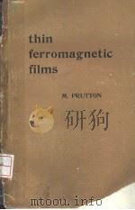 THIN FERROMAGNETIC FILMS（ PDF版）