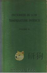 PROGRESS IN LOW TEMPERATURE PHYSICS VOLUME Ⅳ（ PDF版）