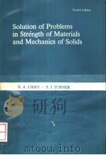 SIKYTUIB OF PROBLEMS IN STRENGTH OF MATERIALS AND MECHANICS OF SOLIDS PDF电子版封面 0273015907 S.A.URRY P.J.TURNER