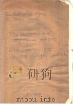 THE MECHANICS AND PHYSICS OF FRACTURE PDF电子版封面