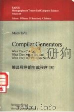 COMPILER GENERATORS PDF电子版封面 W.BRAUER G. ROZENBERG A. SALOM