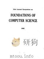 23RD ANNUAL SYMPOSIUM ON FOUNDATIONS OF COMPUTER SCIECNE 1982（ PDF版）
