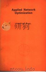 APPLIED NETWORK OPTIMIZATION PDF电子版封面 0124683509