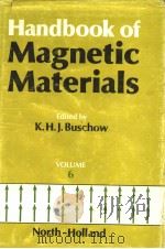 HANDBOOK OF MAGNETIC MATERIALS  VOL.6（1991 PDF版）