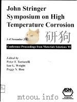 JOHN STRINGER SYMPOSIUM ON HIGH TEMPERATURE CORROSION（ PDF版）