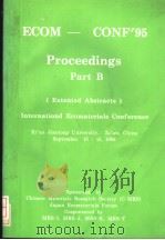 ECOM-CONF'95 PROCEEDINGS PART B（ PDF版）
