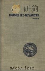 ADVANCES IN X-RAY ANALYSIS VOLUME 21（ PDF版）