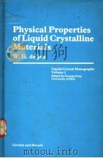 PHYSICAL PROPERTIES OF LIQUID CRYSTALLINE MATERIALS（ PDF版）