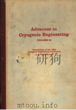 ADVANCES IN CRYOGENIC ENGINEERING  VOLUME 15（ PDF版）