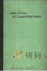 ATOMIC STRUCTURE PDF电子版封面 E.U.CONDON