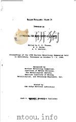 SYMPOSIUM ON MATERIALS FOR RADIO-ISOTOPE HEAT SOURCES PDF电子版封面 D.E.THOMAS W.O.HARMS R.T.HUN
