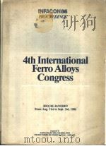 4TH INTERNATIONAL FERRO ALLOYS CONGRESS PDF电子版封面
