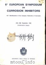 6TH EUROPEAN SYMPOSIUM ON CORROSION INHIBITORS（ PDF版）