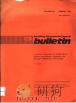 A CRITICAL EVALUATION OF FATIGUE CRACK GROWTH MEASUREMENT TECHNIQUES FOR ELEVATED TEMPERATURE APPLIC（ PDF版）