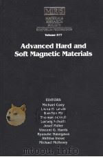 ADVANCED HARD AND SOFT MAGNETIC MATERIALS PDF电子版封面