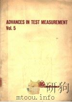 ADVANCES IN TEST MEASUREMENT VOL.5 PDF电子版封面