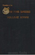 AMERICAN POWER CONFERENCE VOLUME XXVIII PDF电子版封面