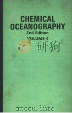 CHEMICAL OCEANOGRAPHY VOLUME 4 2ND EDITION PDF电子版封面 0125886047 J.P.RILEY AND G.SKIRROW