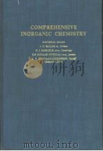 COMPREHENSIVE INORGANIC CHEMISTRY  IN FIVE VOLUMES  VOLUME 1（1973 PDF版）