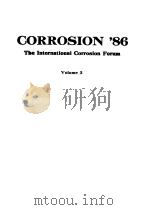 CORROSION‘86 VOLUME 3 PDF电子版封面
