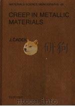 CREEP IN METALLIC MATERIALS（ PDF版）