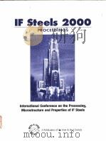 IF STEELS 2000 PROCEEDINGS（ PDF版）