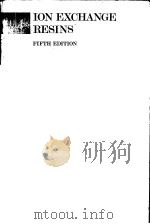 ION EXCHANGE RESINS FIFTH EDITION（ PDF版）