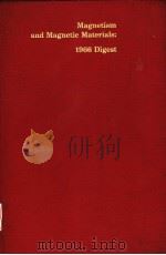 MAGNETISM AND MAGNETIC MATERIALS 1966 DIGEST（ PDF版）
