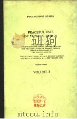 PEACEFULUSES OF ATOMIC ENERGY VOLUME Ⅱ（ PDF版）