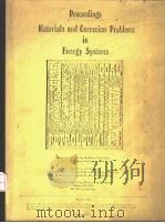 PROCEEDINGS MATERIALS AND CORROSION PROBLEMS IN ENERGY SYSTEMS PDF电子版封面