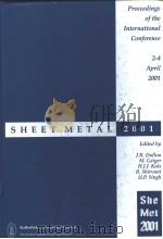 PROCEEDINGS OF THE 9TH INTERNATIONAL CONFERENCE ON SHEET METAL 2001 PDF电子版封面 9073802784 J.R.DUFLOU M.GEIGER H.J.J.KA