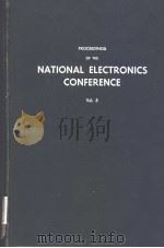 PROCEEDINGS OF THE NATIONAL ELECTRONICS CONFERENCE 1949 VOLUME 5 PDF电子版封面
