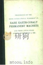 RARE EARTH-COBALT PERMANENT MAGNETS AND THEIR APPLICATIONS AUGUST 31-SEPTEMBER（ PDF版）