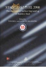 STAINLESS STEEL 2000  PROCEEDINGS OF AN INTERNATIONAL CURRENT STATUS SEMINAR ON THERMOCHEMICAL SURFA（ PDF版）