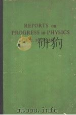 REPORTS ON PROGRESS IN PHYSICS VOLUME XXVIII PDF电子版封面 A.C.STICKLAND