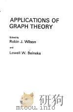 APPLICATIONS OF GRAPH THEORY PDF电子版封面 0127578404 ROBIN J.WILSON LOWELL W.BEINE