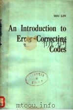 AN INTRODUCTION TO ERROR-CORRECTING CODES PDF电子版封面 SHU LIN