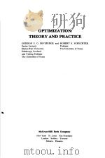 OPTIMIZATION:THEORY AND PRACTICE PDF电子版封面 GORDON S.G.BEVERIDGE ROBERT S