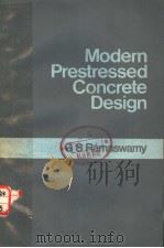 MODERN PRESTRESSED CONCRETE DESIGN PDF电子版封面 0273004344 G.S.RAMASWAMY