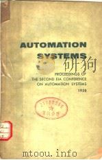 AUTOMATION SYSTEMS PDF电子版封面