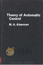 THEORY OF AUTOMATIC CONTROL PDF电子版封面 M.A.ALZERMAN DR.E.A.FREEMAN