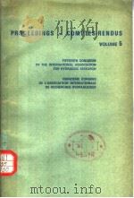 PROCEEDINGS-COMPTES-RENDUS VOLUME 5 FIFTEENTH CONGRESS OF THE INTERNATIONAL ASSOCIATION FOR HYDRAULI PDF电子版封面
