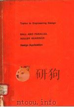 BALL AND PARALLEL ROLLER BEARINGS DESIGN APPLICATION（ PDF版）
