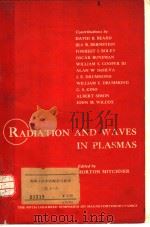 FIFTH LOCKHEED SYMPOSIUM ON MAGNETOHYDRODYNAMICS RADIATION AND WAVES IN PLASMAS PDF电子版封面 MORTON MITCHNER