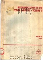INSTRUMENTATION IN THE POWER INDUSTRY VOLUME 11（ PDF版）