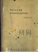 NUCLEAR ENGINEERING PARTS 4-5 PDF电子版封面