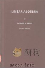 LINEAR ALGEBRA SECOND EDITION PDF电子版封面