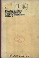 DEVELOPMENTS IN THEORETICAL AND APPLIED MECHANICS VOLUME 4（ PDF版）