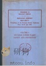 NUCLEAR ENERGY MATURITY VOLUME 5 NUCLEAR POWER PLANT SAFETY AND PROTECTION PDF电子版封面 0080208487